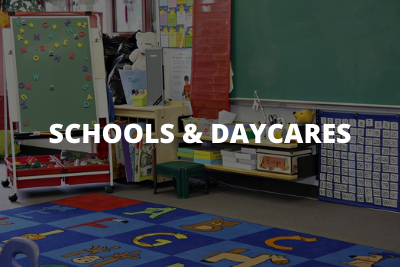 Educational play area prepared for local schools & daycares.